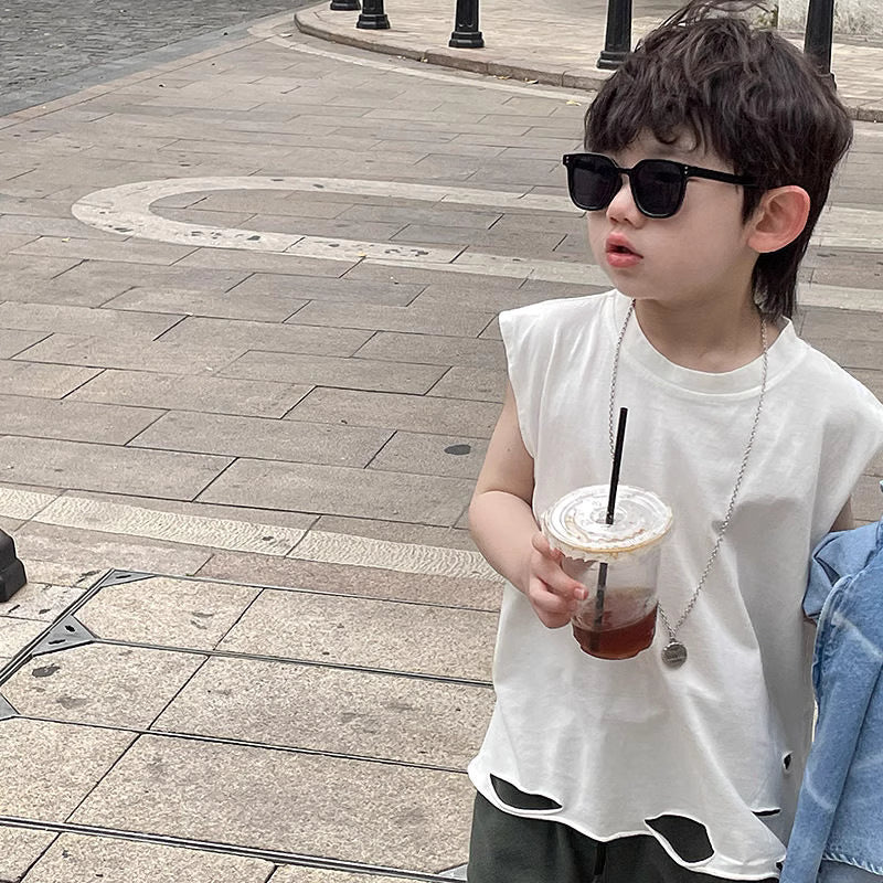 เสื้อกล้ามเด็กผู้ชาย สไตล์เกาหลี