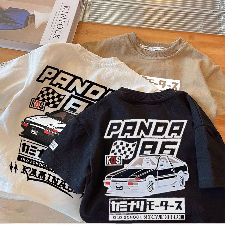 เสื้อเด็กแขนสั้น สไตล์เกาหลี