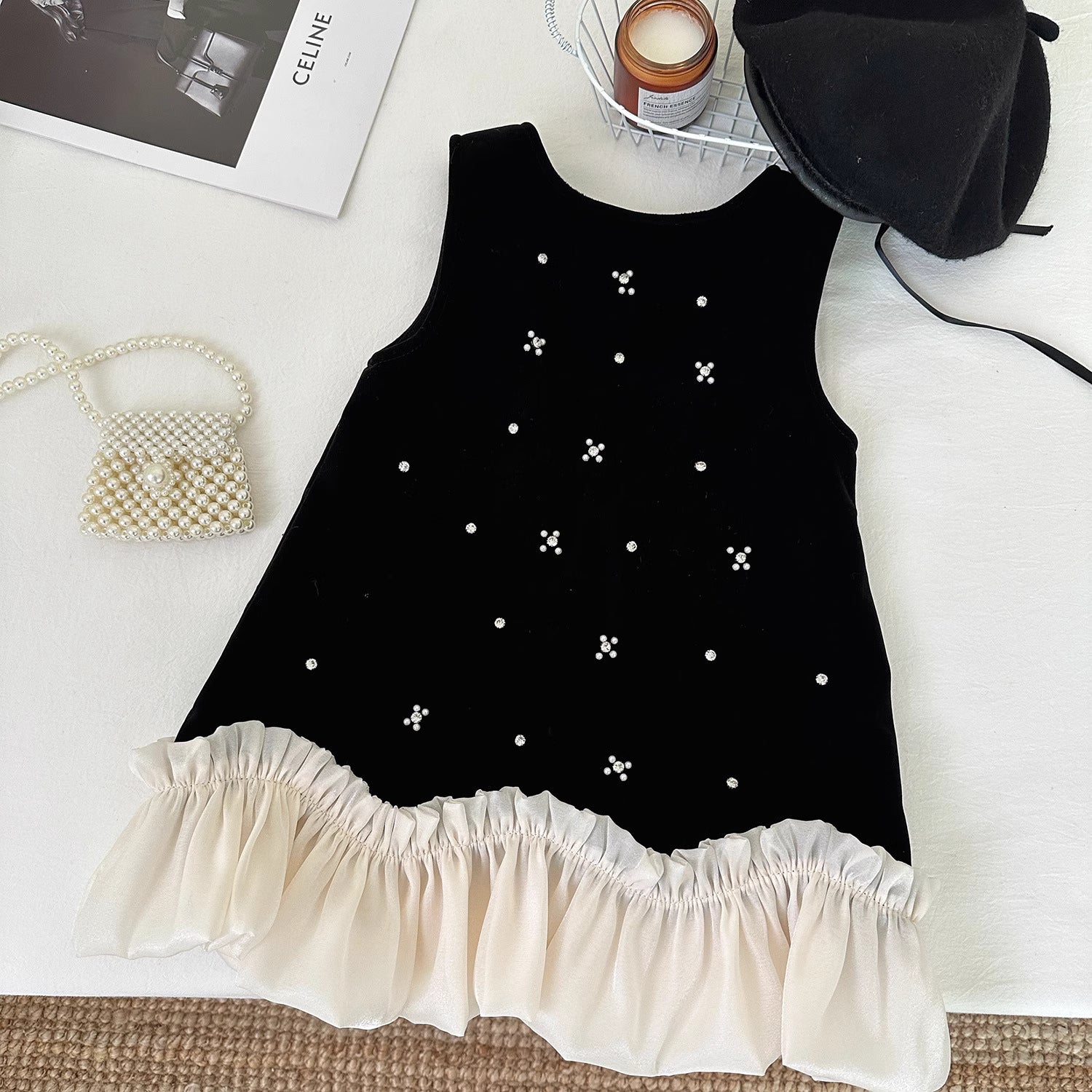 เดรสเด็กเจ้าหญิงสไตล์ชานแนล